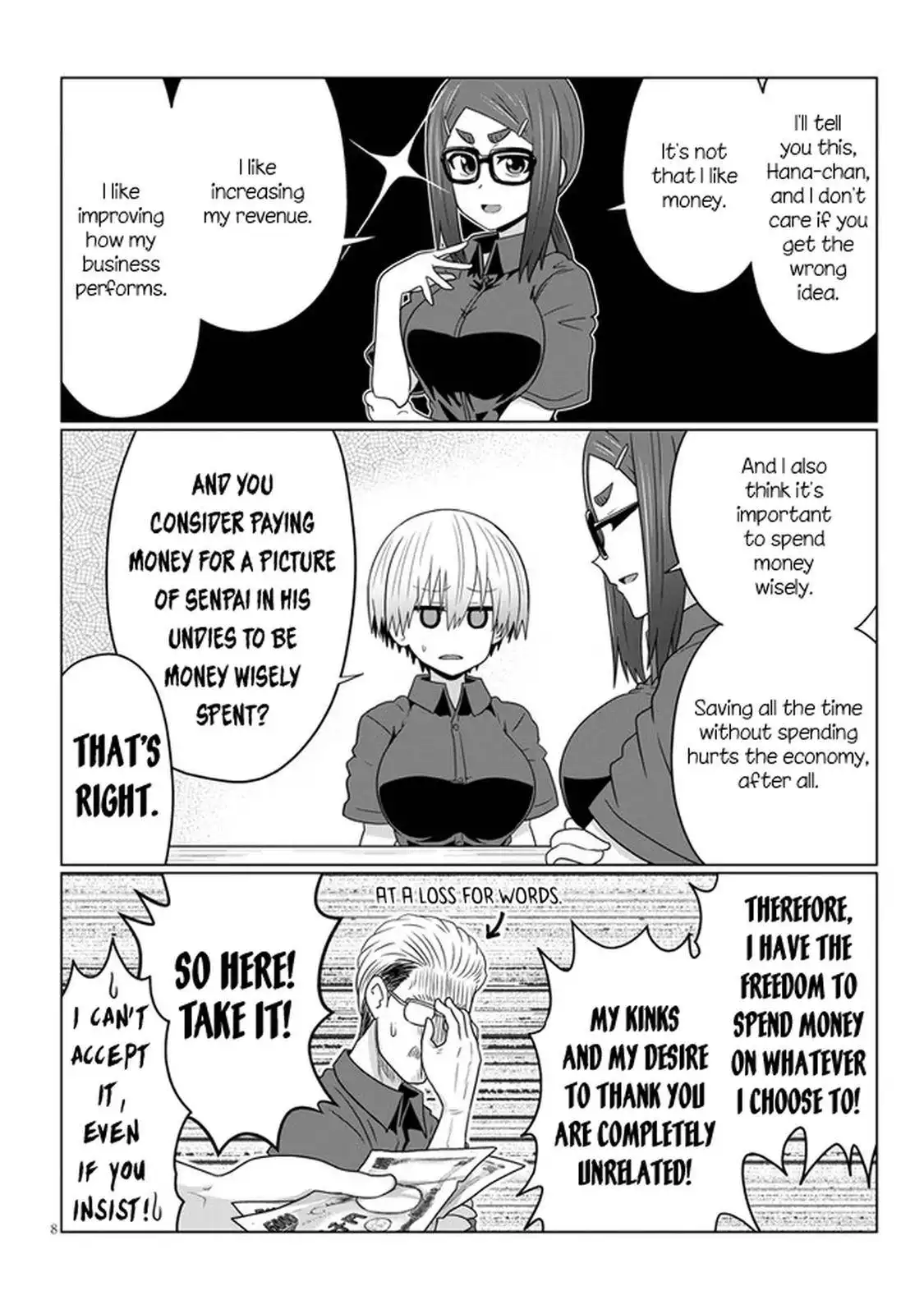 Uzaki-chan wa Asobitai! Chapter 68 8